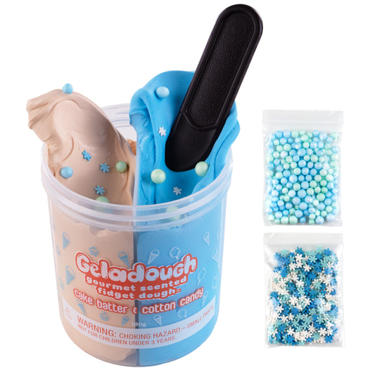 Geladough Cake Batter & Cotton Candy