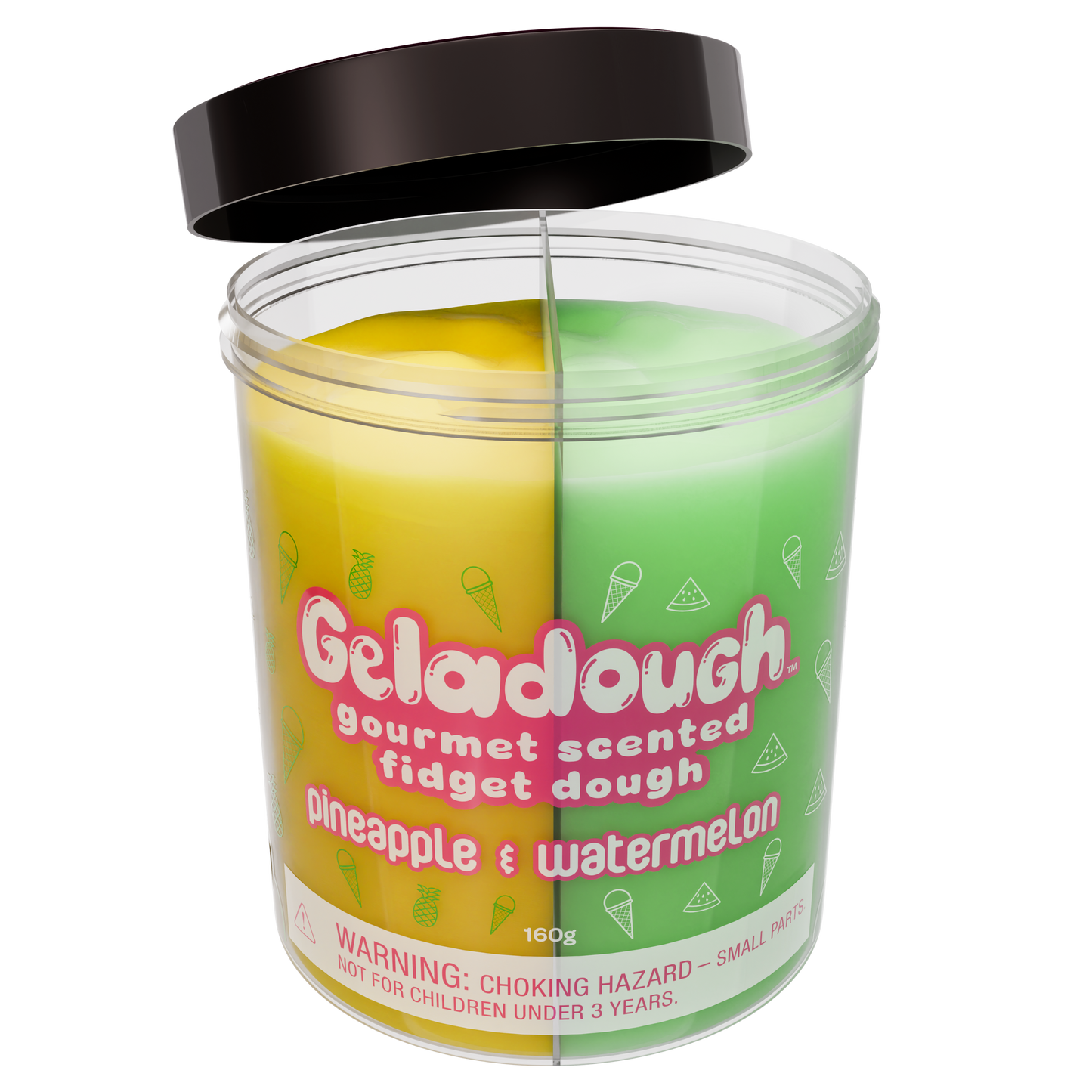 Geladough Pineapple & Watermelon