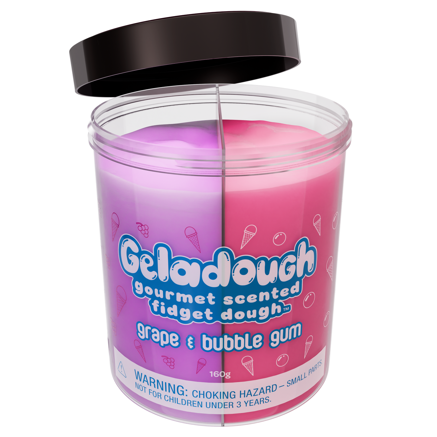 Geladough Bubble Gum & Grape