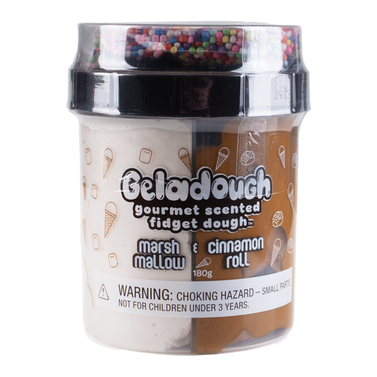 Geladough Marshmallow and Cinnamon Roll