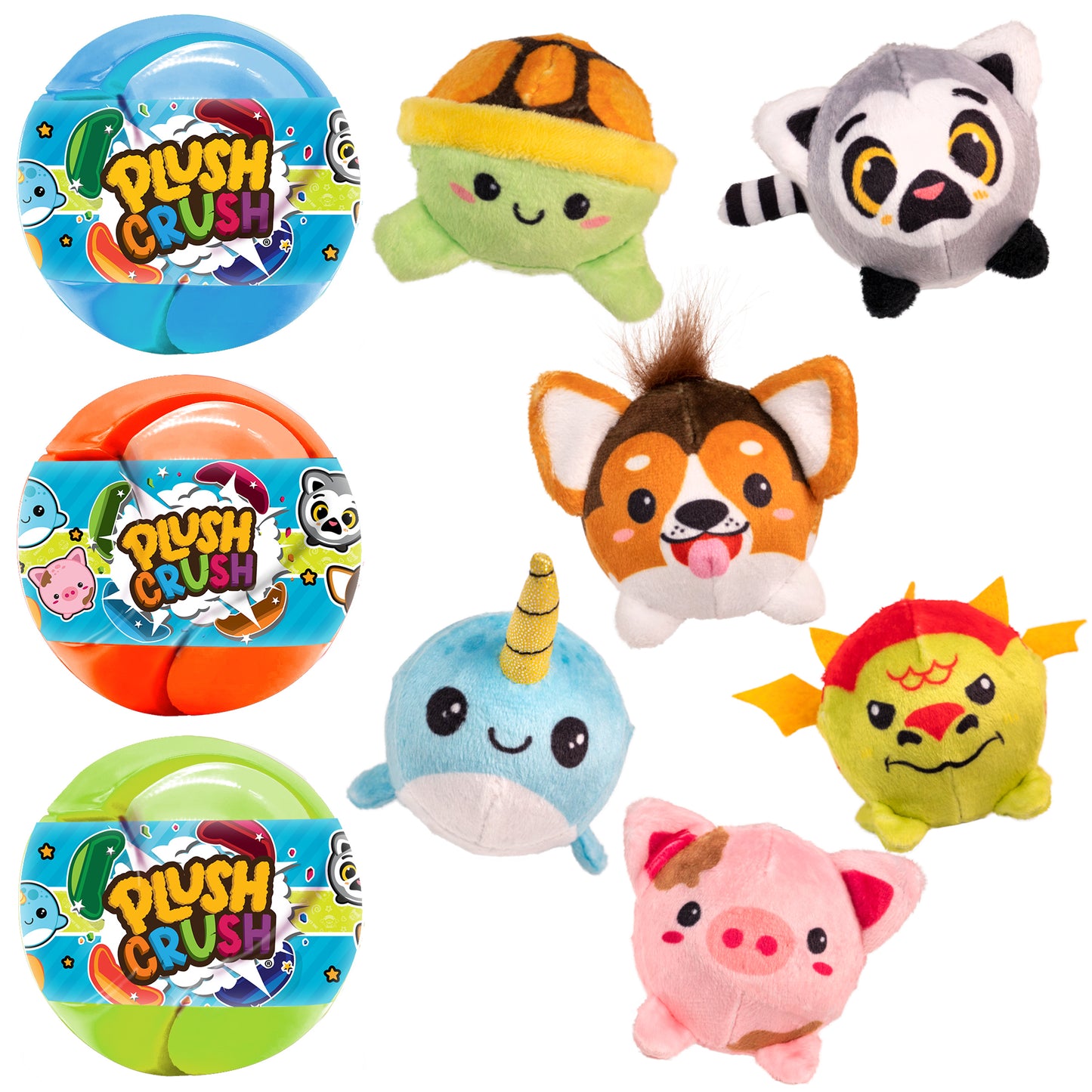 Plush Crush (Series 5: Animal 3-pack)