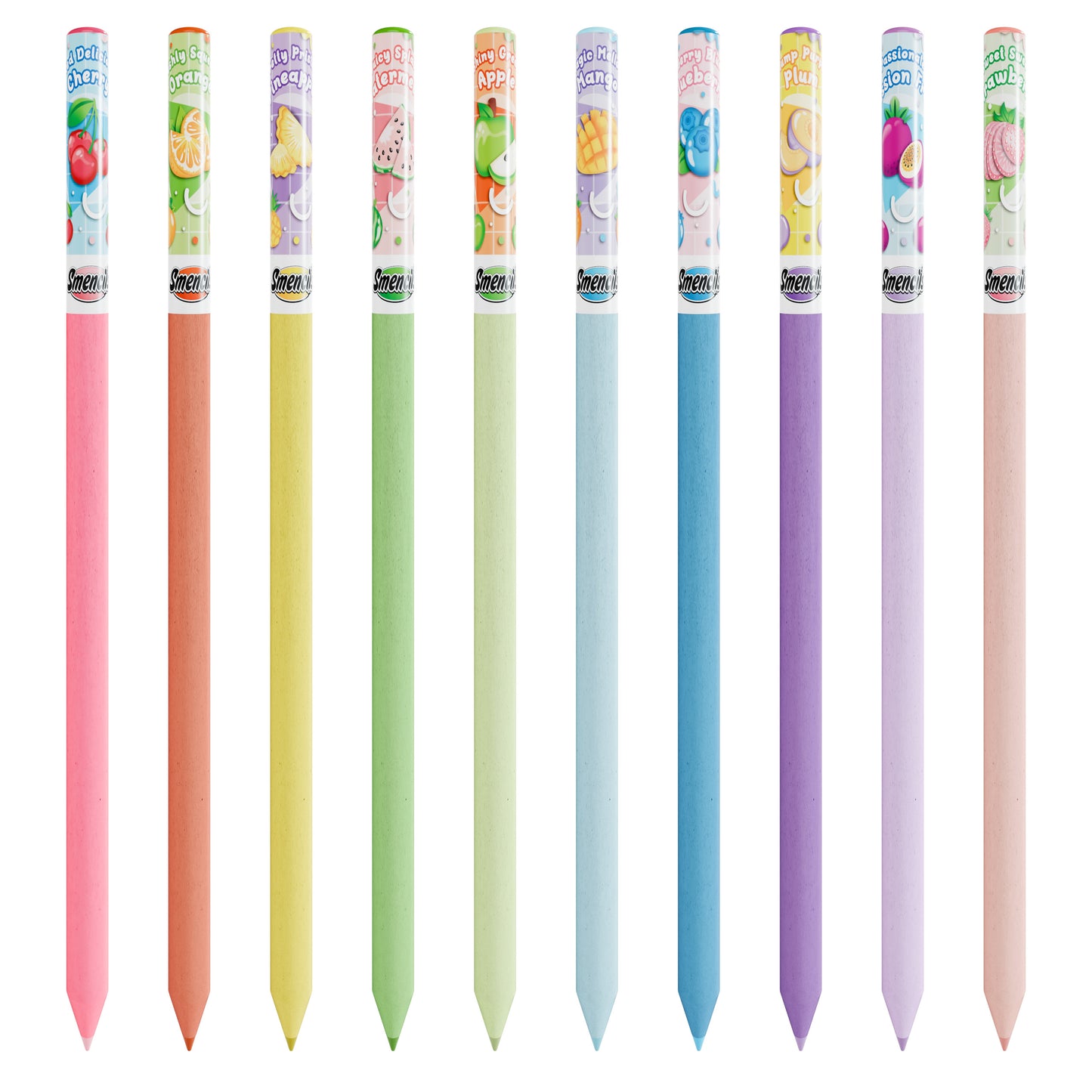 Pastel Colored Smencils 10-Pack