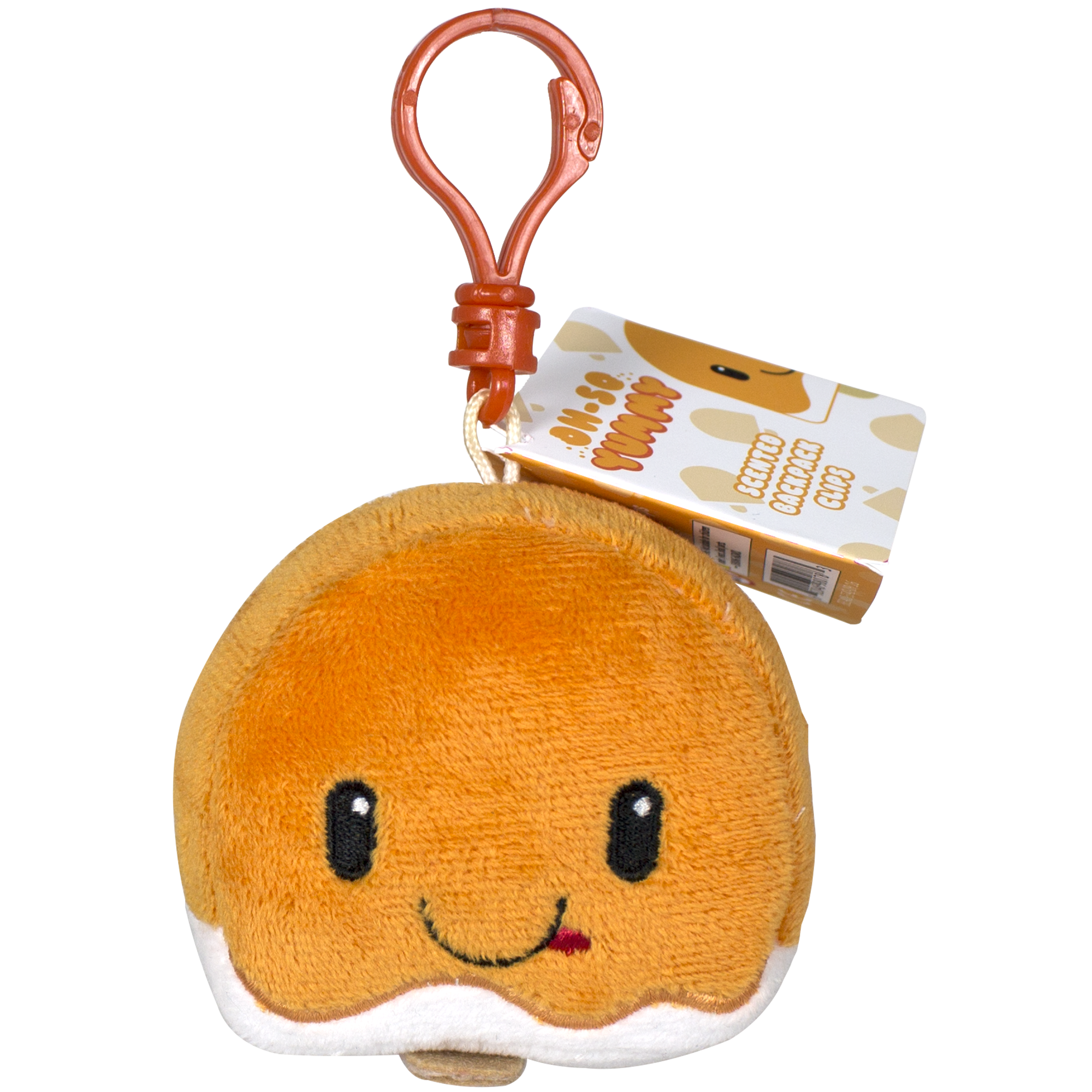 iscream mini squishem narwhal plushie bubble gum scented backpack clip Oh So Yummy Scented Backpack Buddies Creamsicle