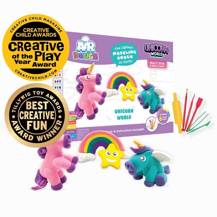 Air Dough Unicorn World Packaging