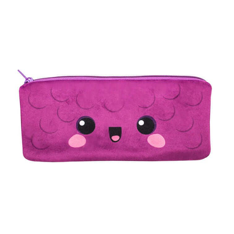 Grape Scented Cutie Fruities Plush Pencil Pouch