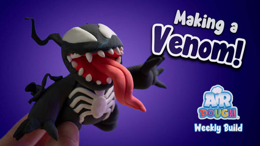 Venom from 'Venom: Let There Be Carnage' made with Air Dough