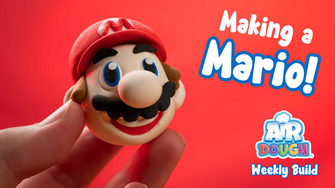 Mario made with Air Dough