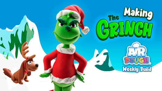 The Grinch made with Air Dough