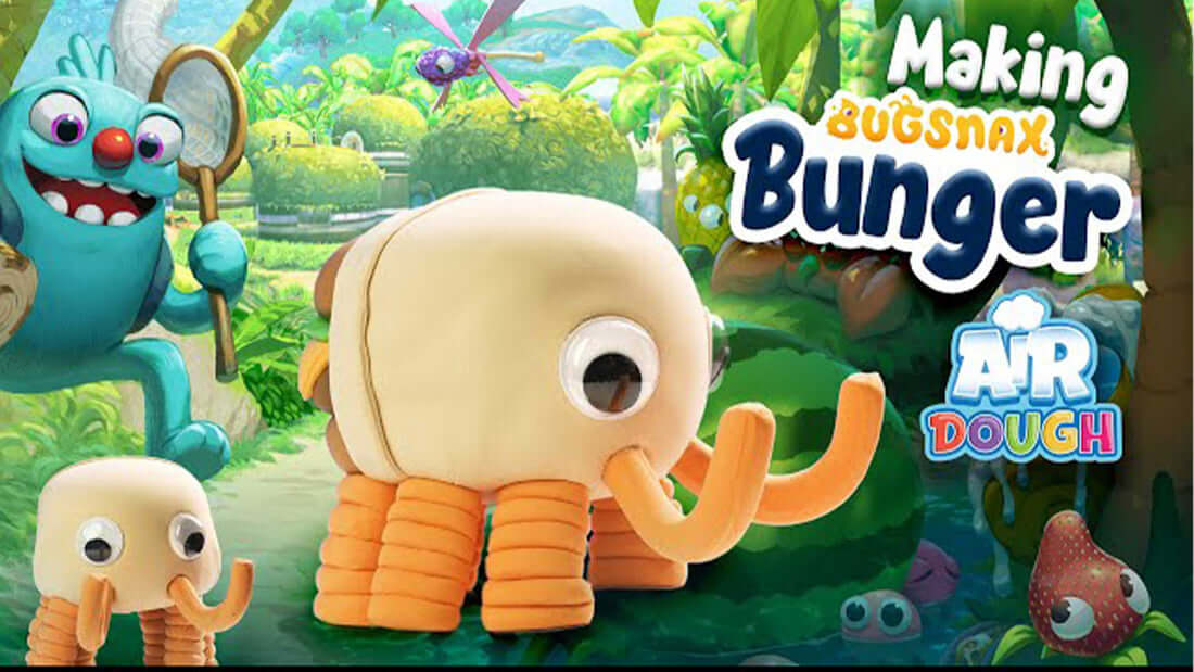 Bunger From Bugsnax made with Air Dough