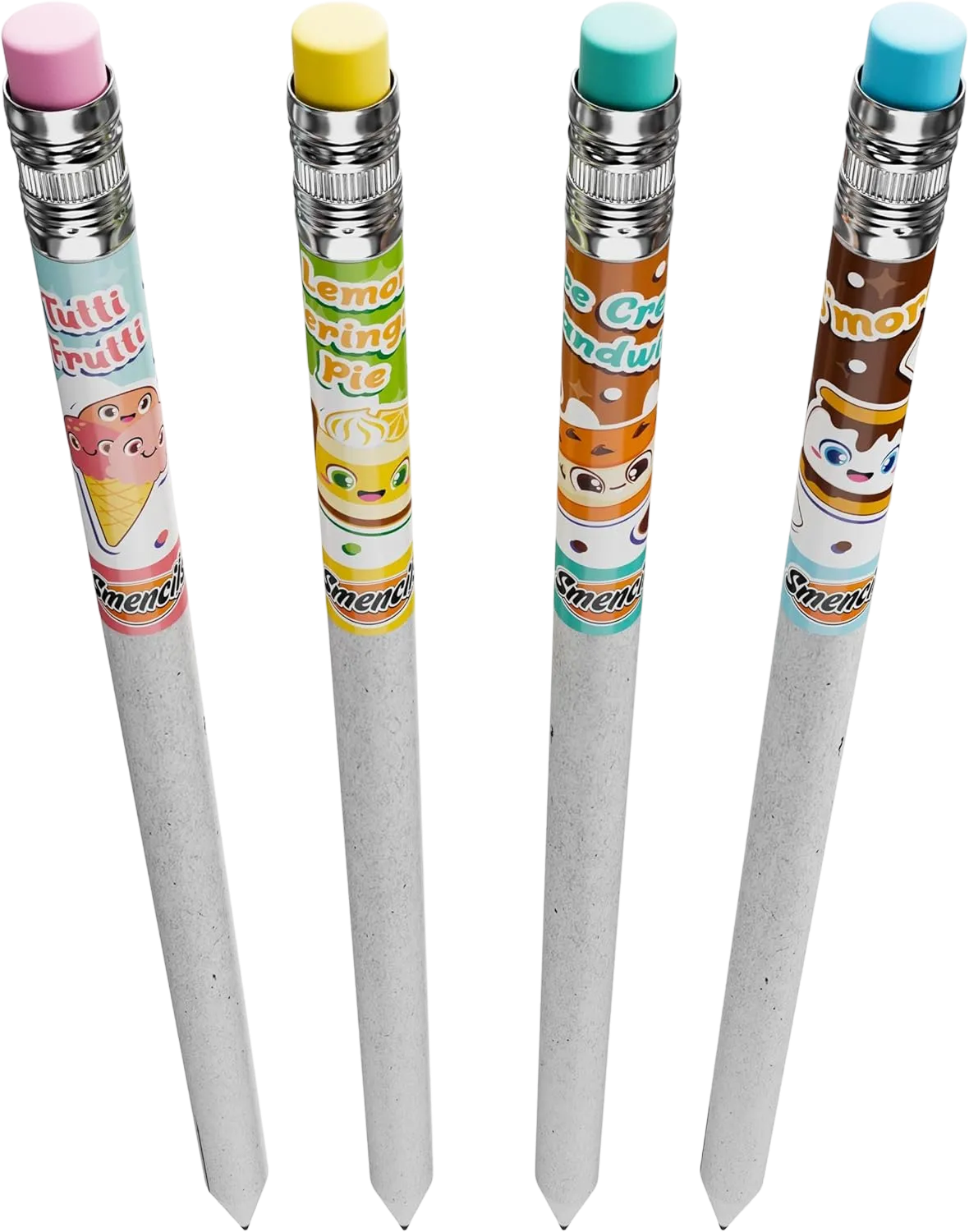 Dessert Shop Smencils - 4 Pack