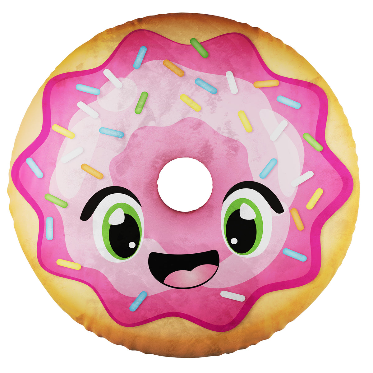 Pink with sprinkles donut Smillows Donut scented Plush 
