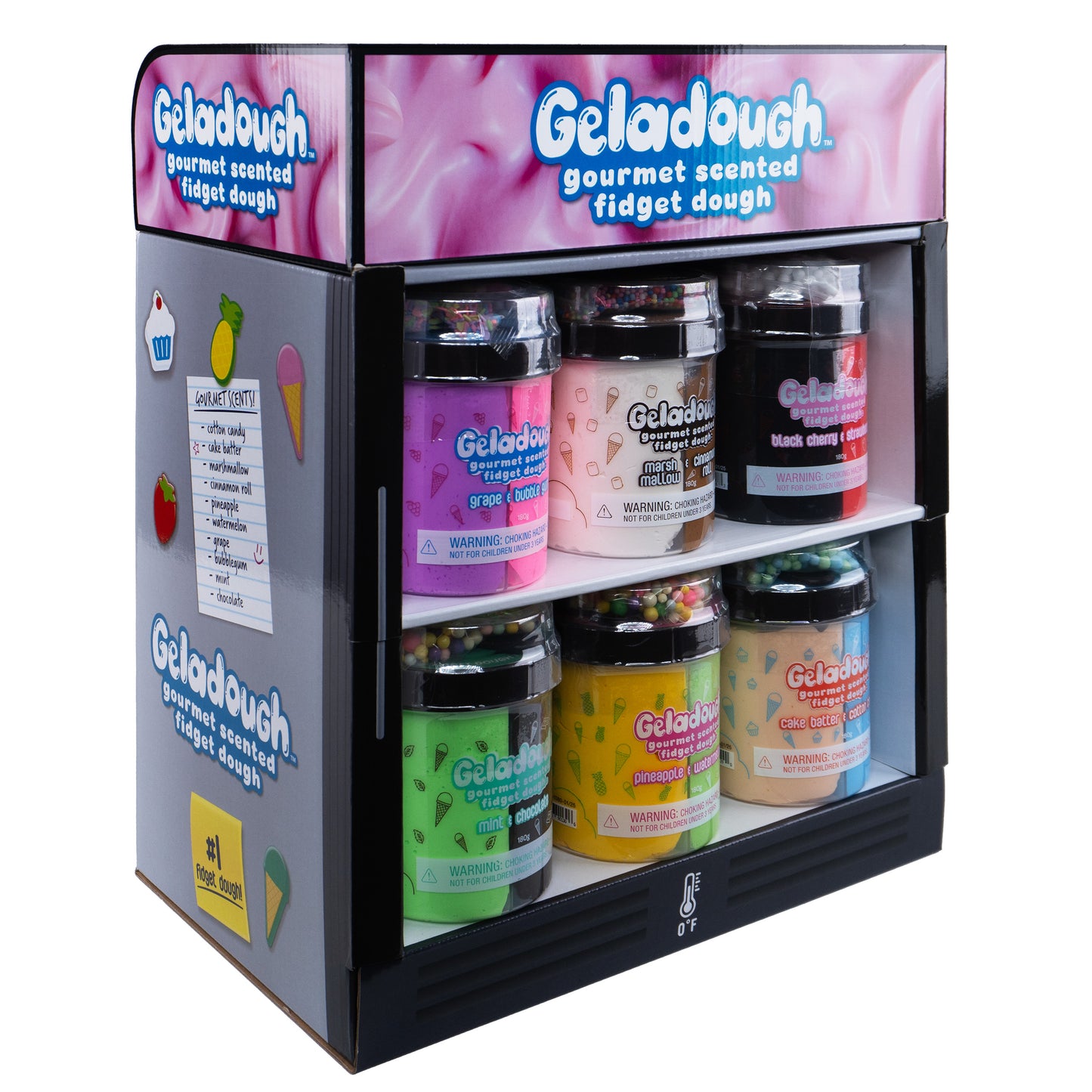 Geladough Marshmallow and Cinnamon Roll