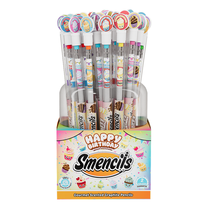 Birthday Smencils - 50 Count