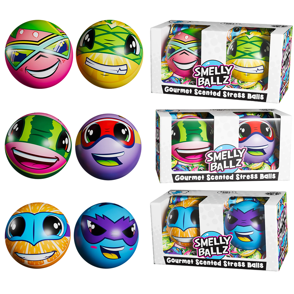 Smelly Ballz™ Fruit Hero | Scented Stress Balls – Scentco Inc
