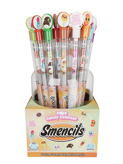 Candy Counter Smencils - 50 Pack