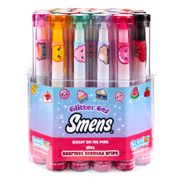Glitter Gel Smens Cylinder of 32