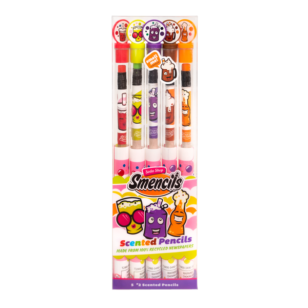 Soda Pop Smencils 5-Pack