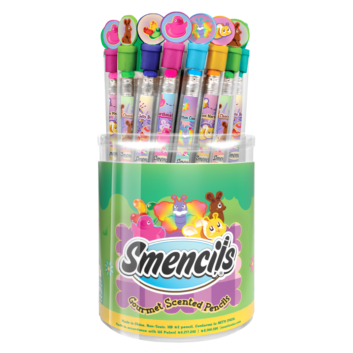 Spring Smencils Cylinder of 50