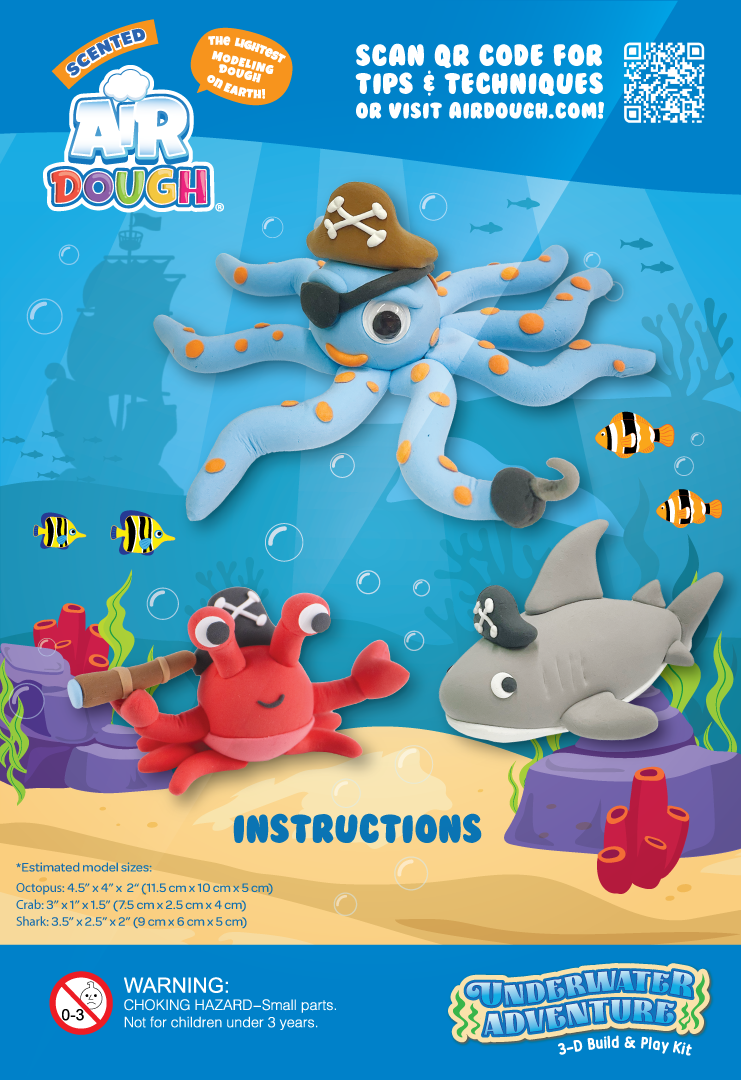 Air Dough - Scented 3D Builds