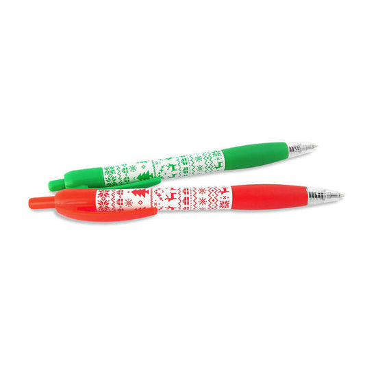 2 Candy Cane Gel Smens Out of Packaging, one red and one green