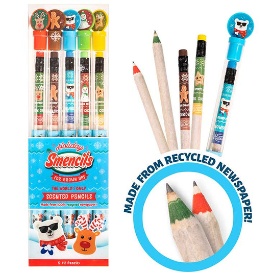 Holiday Grown Ups 5-pack made from recycled newspaper