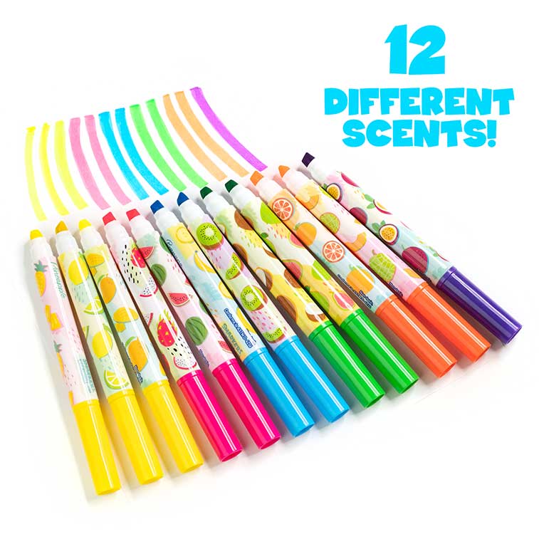 Smarkers Highlighters 12 scents without the caps