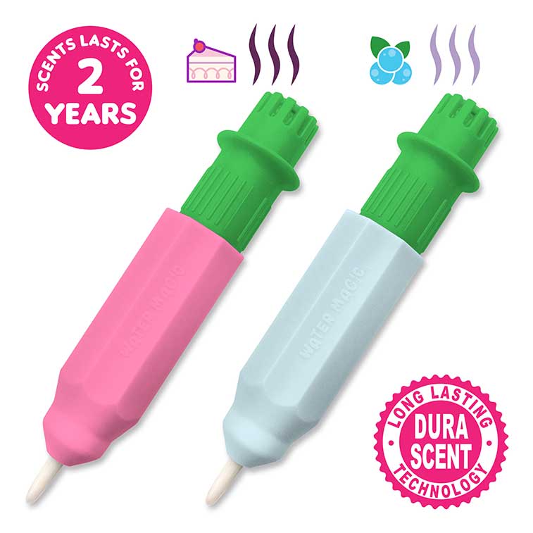 Cake and Berry 2 year guaranteed scented Water Magic brushes