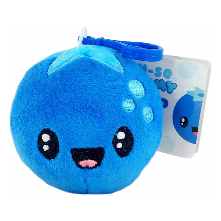 Blueberry Scented Plush, Blueberry Backpack Buddies Clip