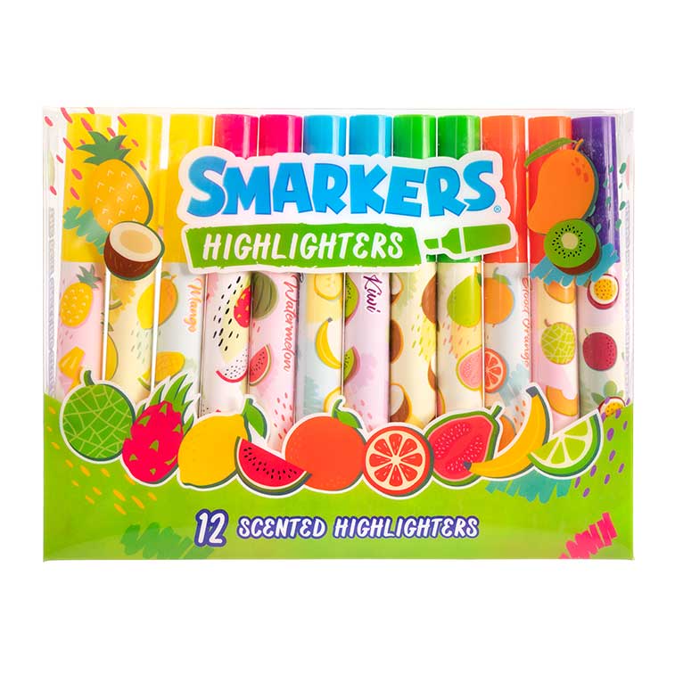 Smarkers Highlighters 12-pack